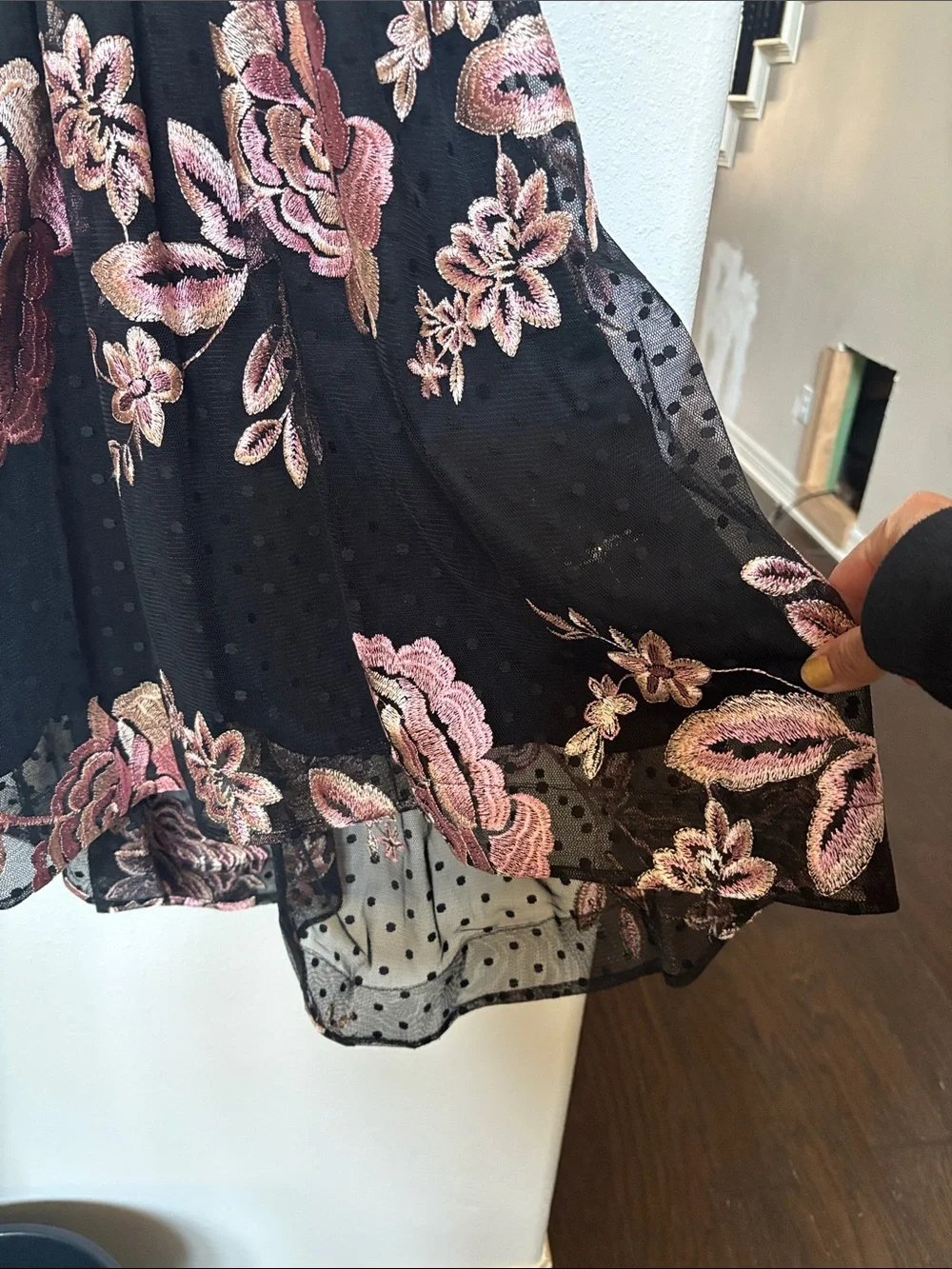 emily west elegant black